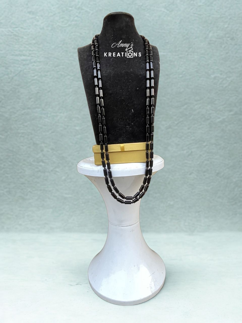 Black Candle Bead