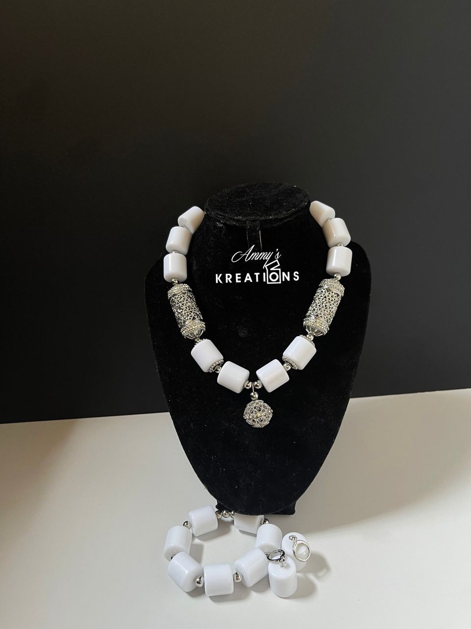White Brazillian Necklace